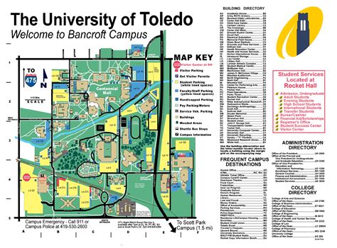 university of toledo zip code|university of toledo location.